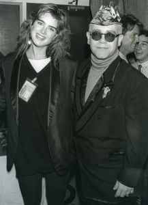 Elton John and Brooke Shields 1988, NY.jpg